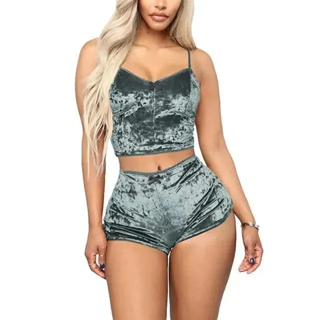 Sexy Women Strappy Pajama