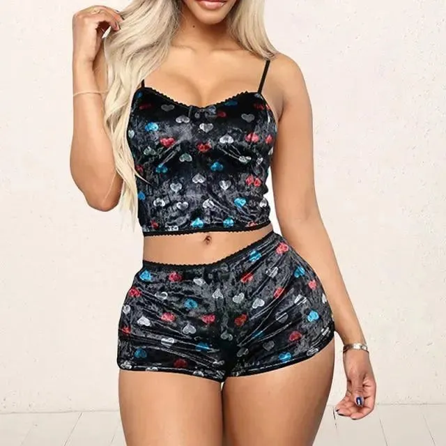 Sexy Women Strappy Pajama