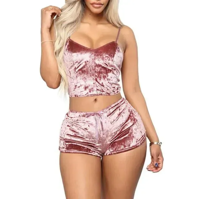 Sexy Women Strappy Pajama