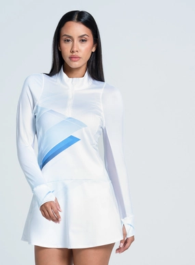 Fitted Shape Shades Blue Dress