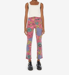 Patch Pocket Insider Flood in Psychic Floral Garment Washed Softness