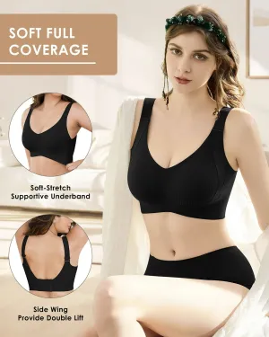 SheCurve® Cotton Lace High-Waisted Panties