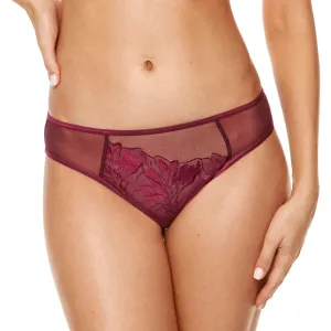 Sheer Mid Rise Bikini Panty Gorteks Coco