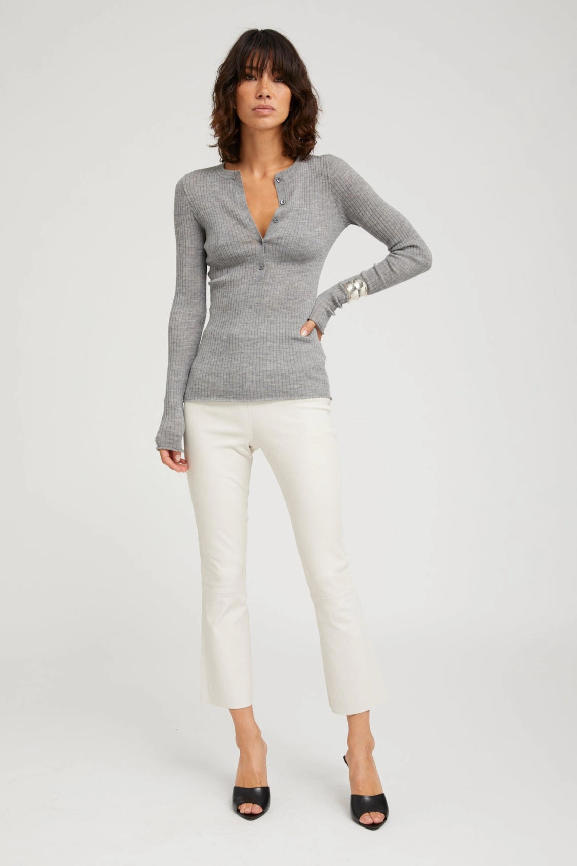 Training Ready Ultra Thin Shell Leather Crop Flare