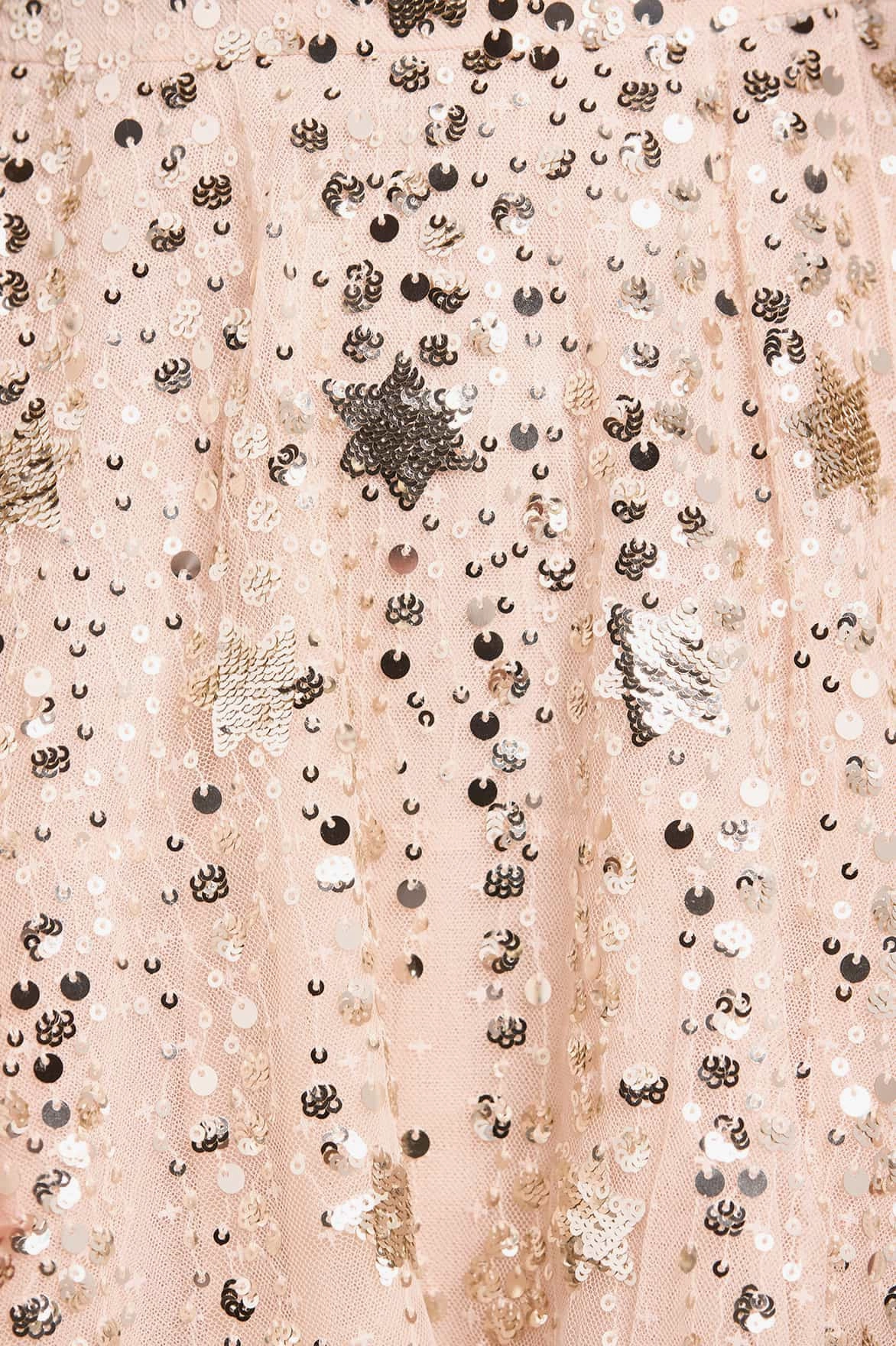 Shooting Stars Cape Micro Mini Dress Classic Layer
