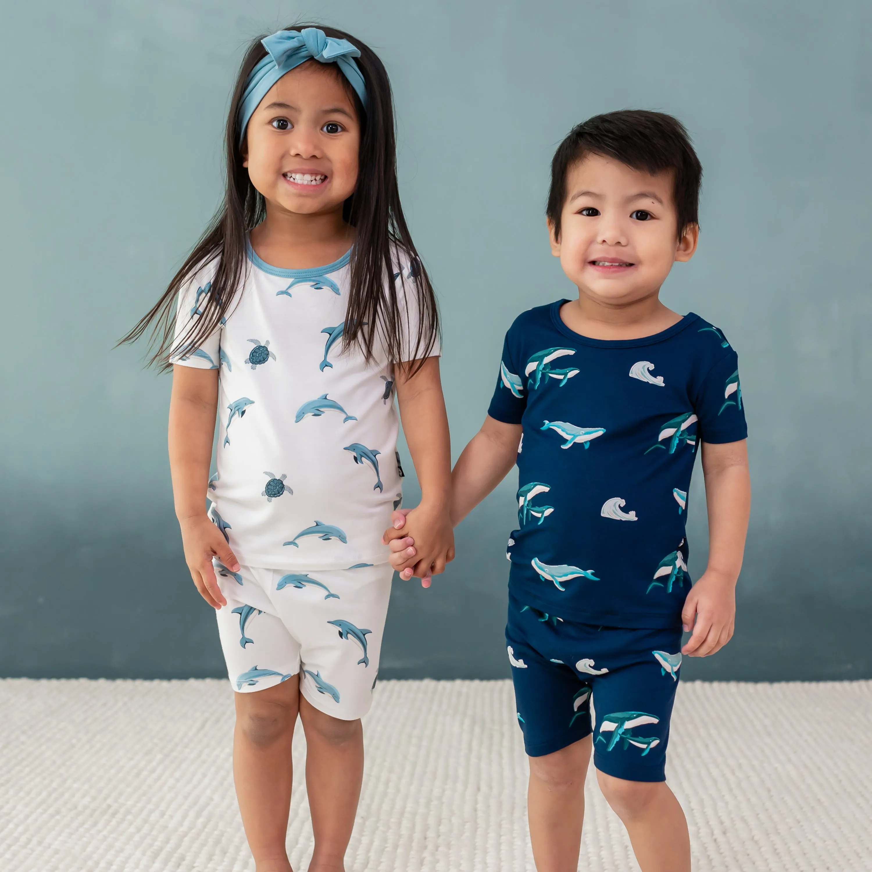 Short Sleeve Pajamas in Humpback