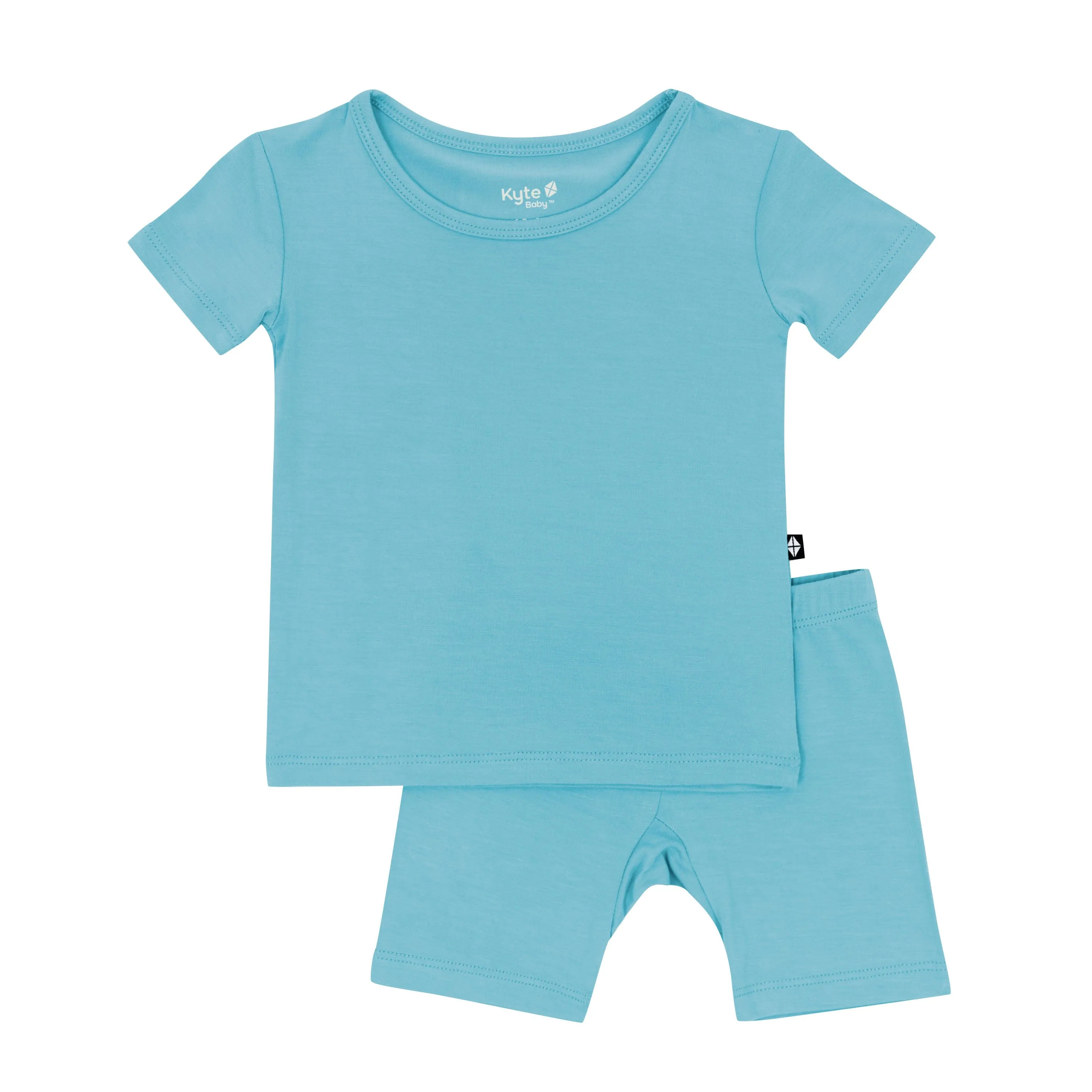 Short Sleeve Pajamas in Makai