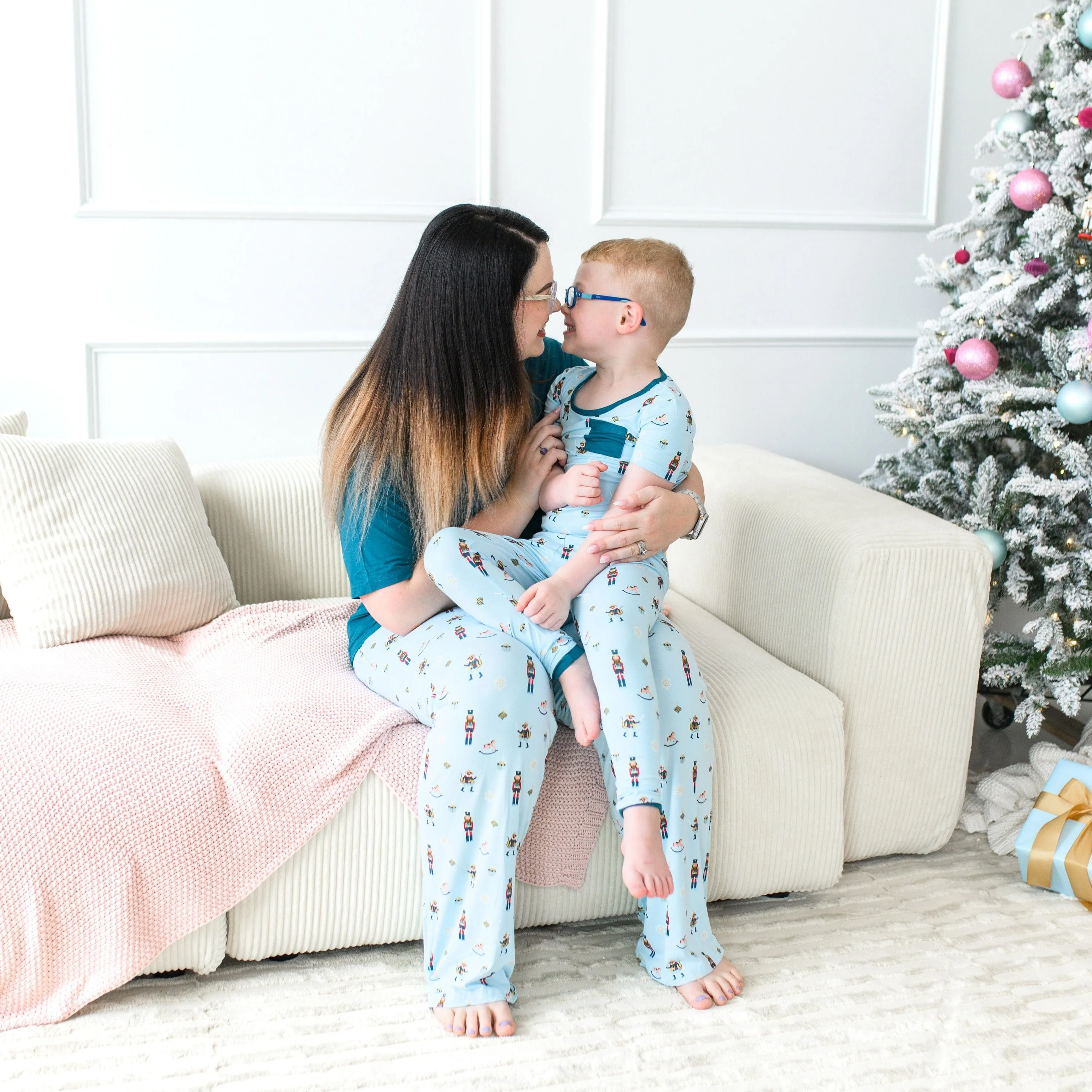 Short Sleeve with Pants Pajamas in Nutcracker