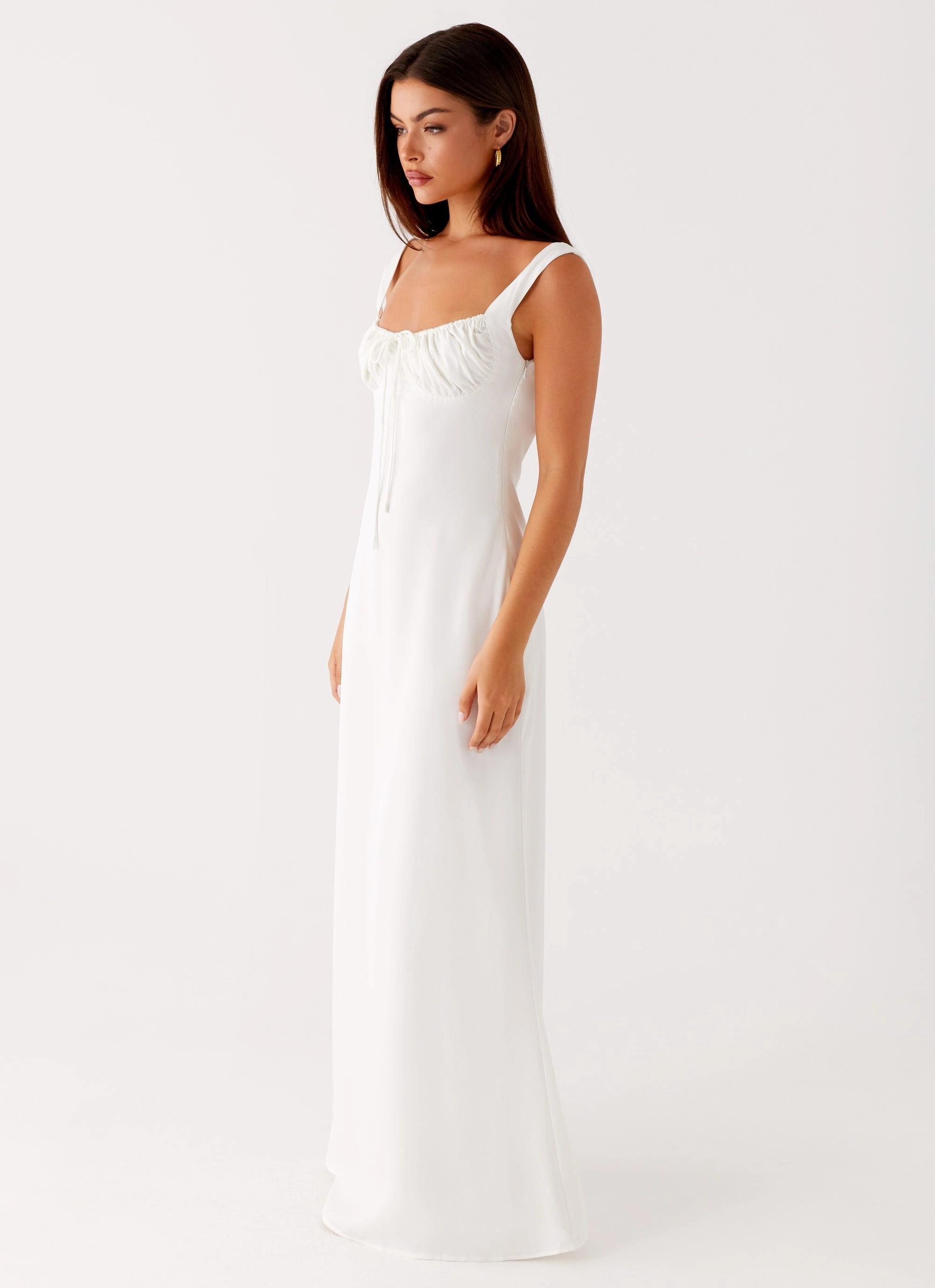 Shyla Maxi Dress - Ivory Joy Glow Soft Vibes