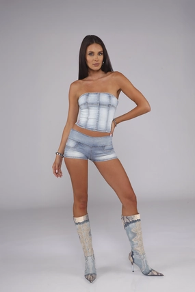 Silicone Gripper Strips Sport Ready SIENA SHORT / CLOUD 9