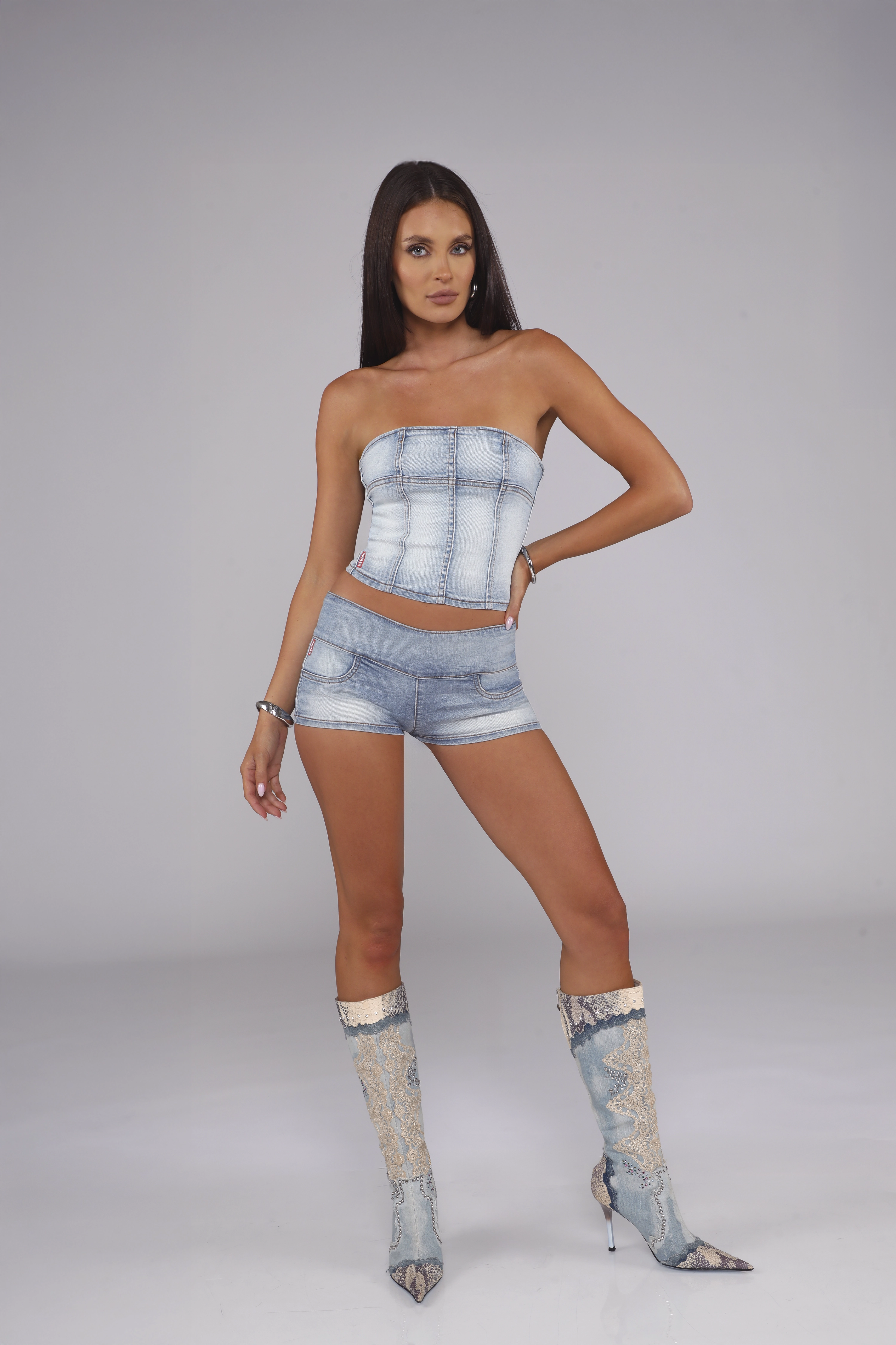 Silicone Gripper Strips Sport Ready SIENA SHORT / CLOUD 9
