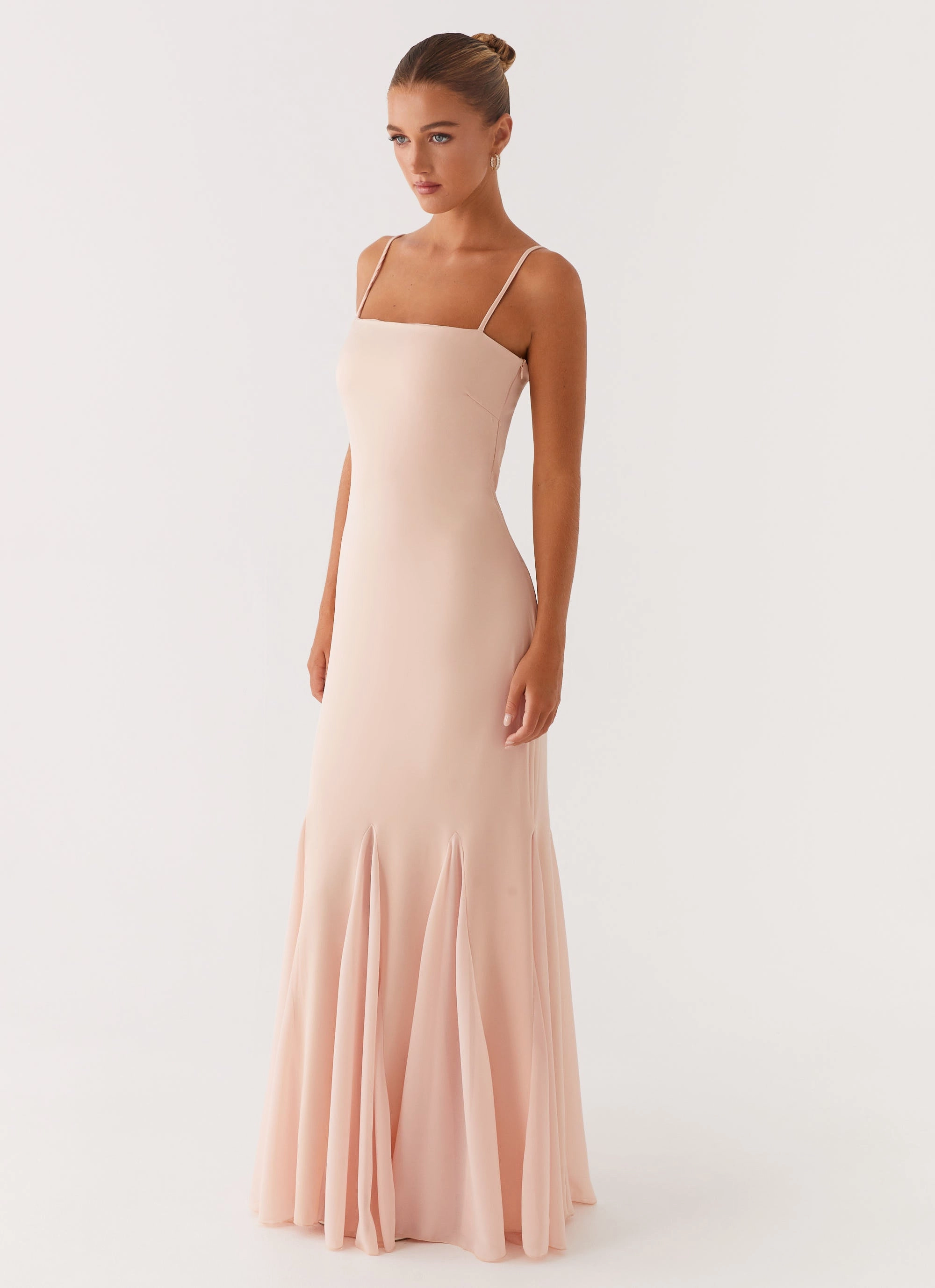 Relax Draping Marcelo Maxi Dress - Pink