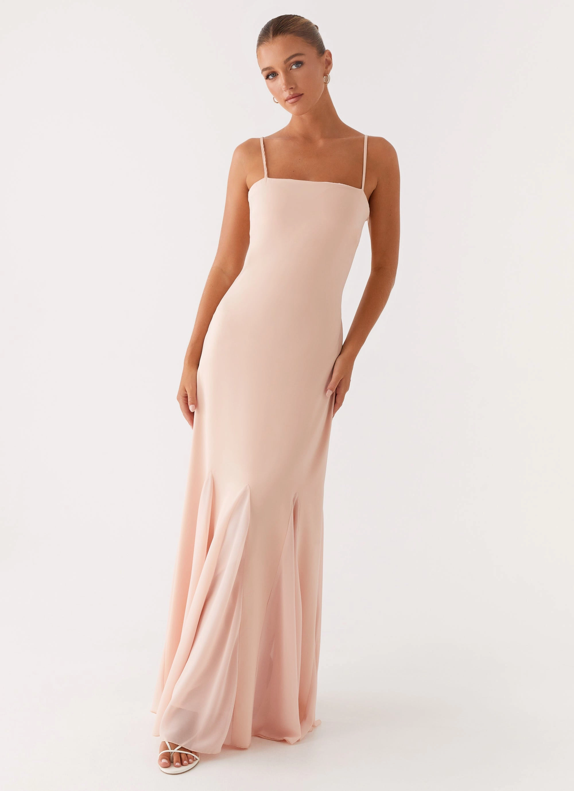 Marcelo Maxi Dress - Pink Cozy Fit Floral Comfort