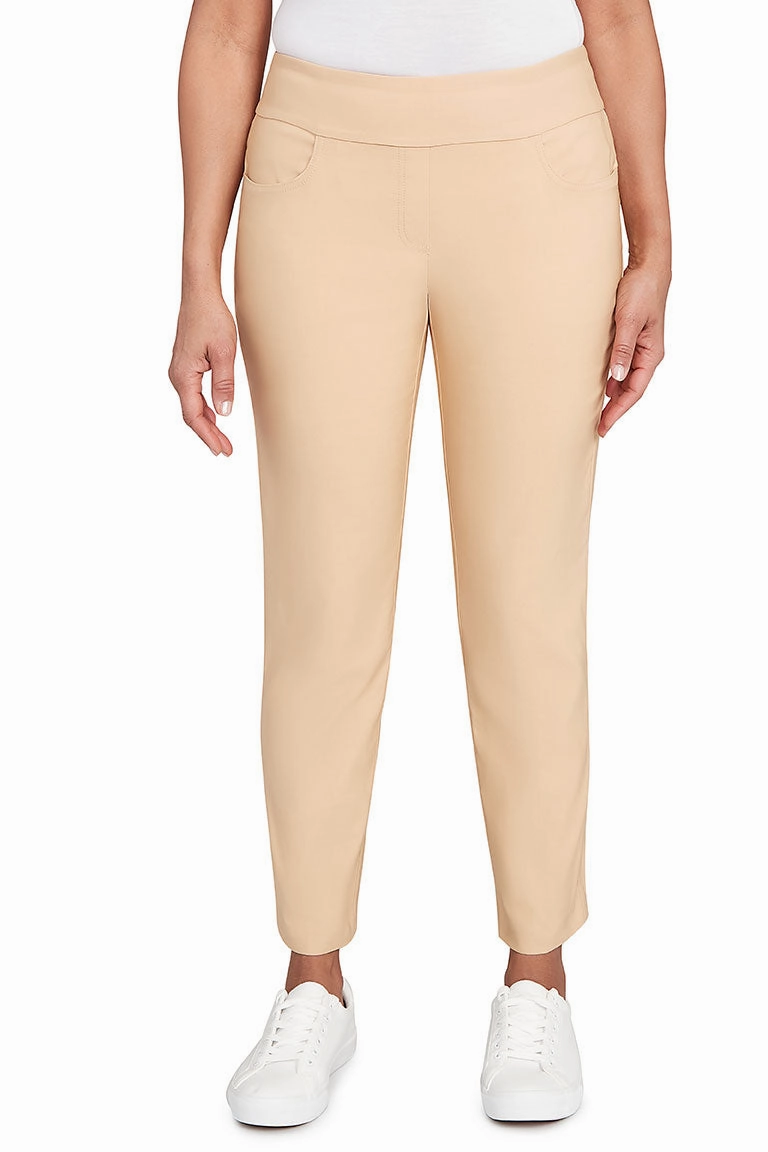 Essential Comfort Wear Silky Tech Pull-On Ankle Pant