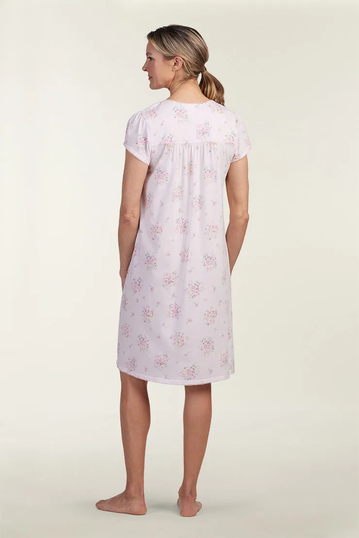 Silkyknit Short Nightgown