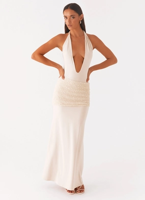 Scenic Maxi Dress - Sand Pose Glow Warm Base