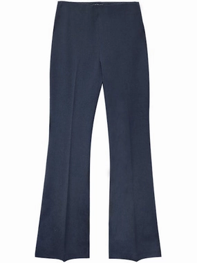 Bootcut Pants in Navy BreathableMeshLining