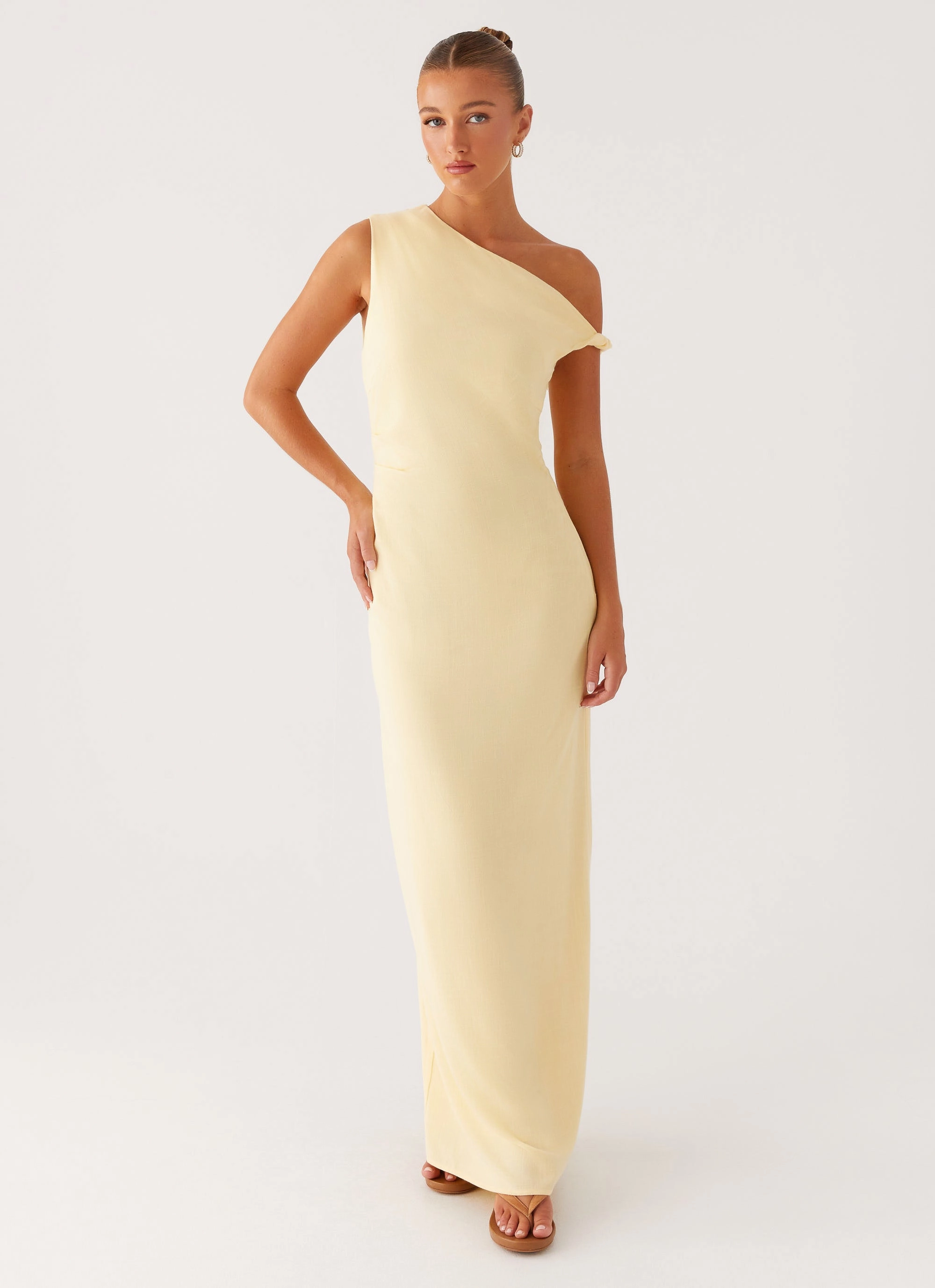 Mckenna Maxi Dress - Yellow Dreamy Layers Maximalist-Trend