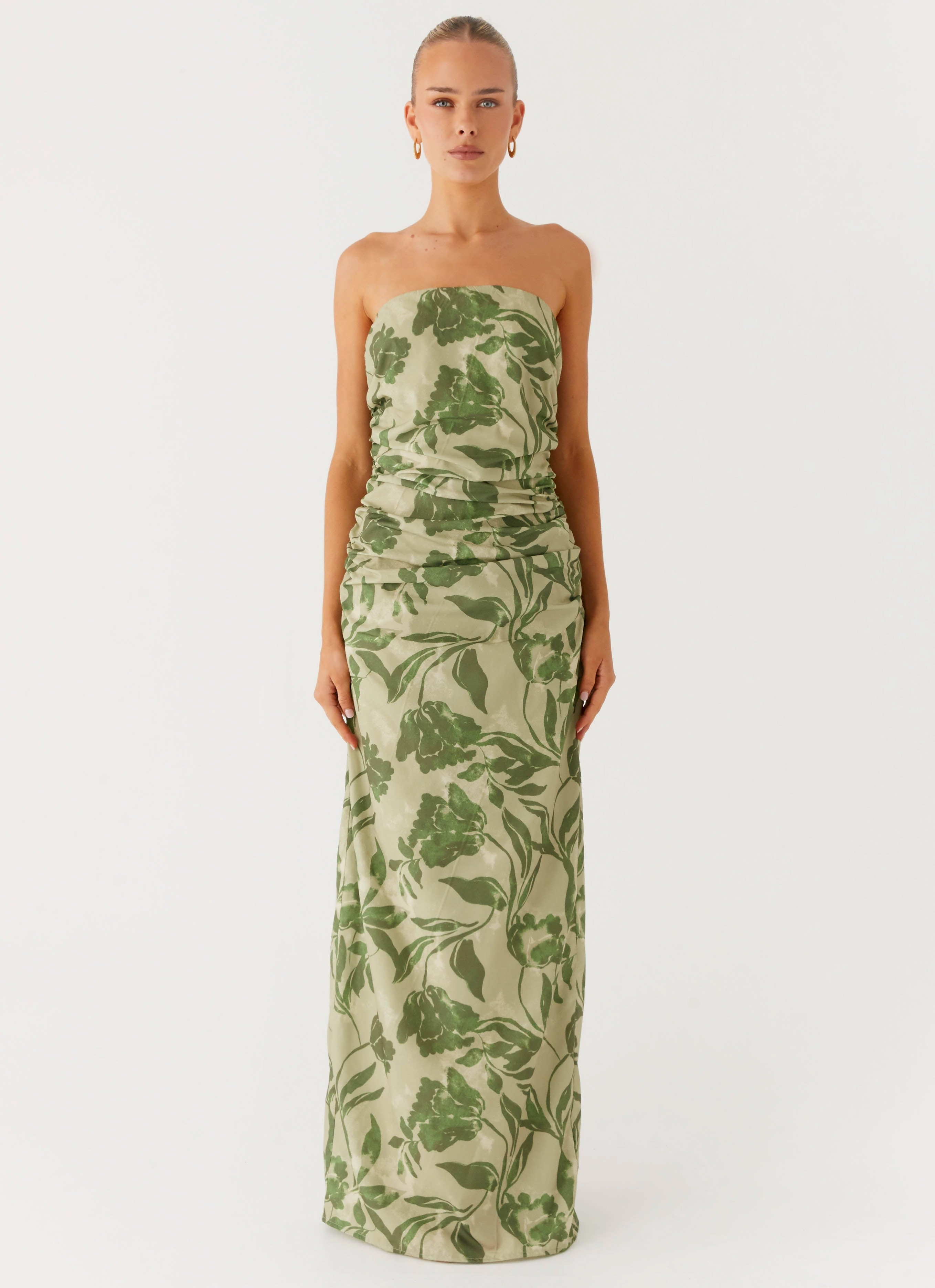 Charming Fit Sirrah Maxi Dress - Jade Fern