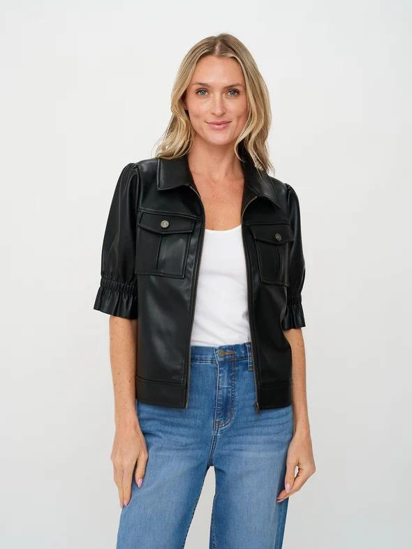 Butter Soft Handfeel Six Fifty Faux Leather Jacket