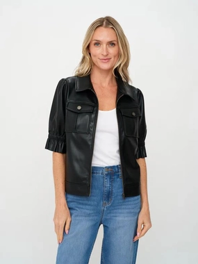 Butter Soft Handfeel Six Fifty Faux Leather Jacket