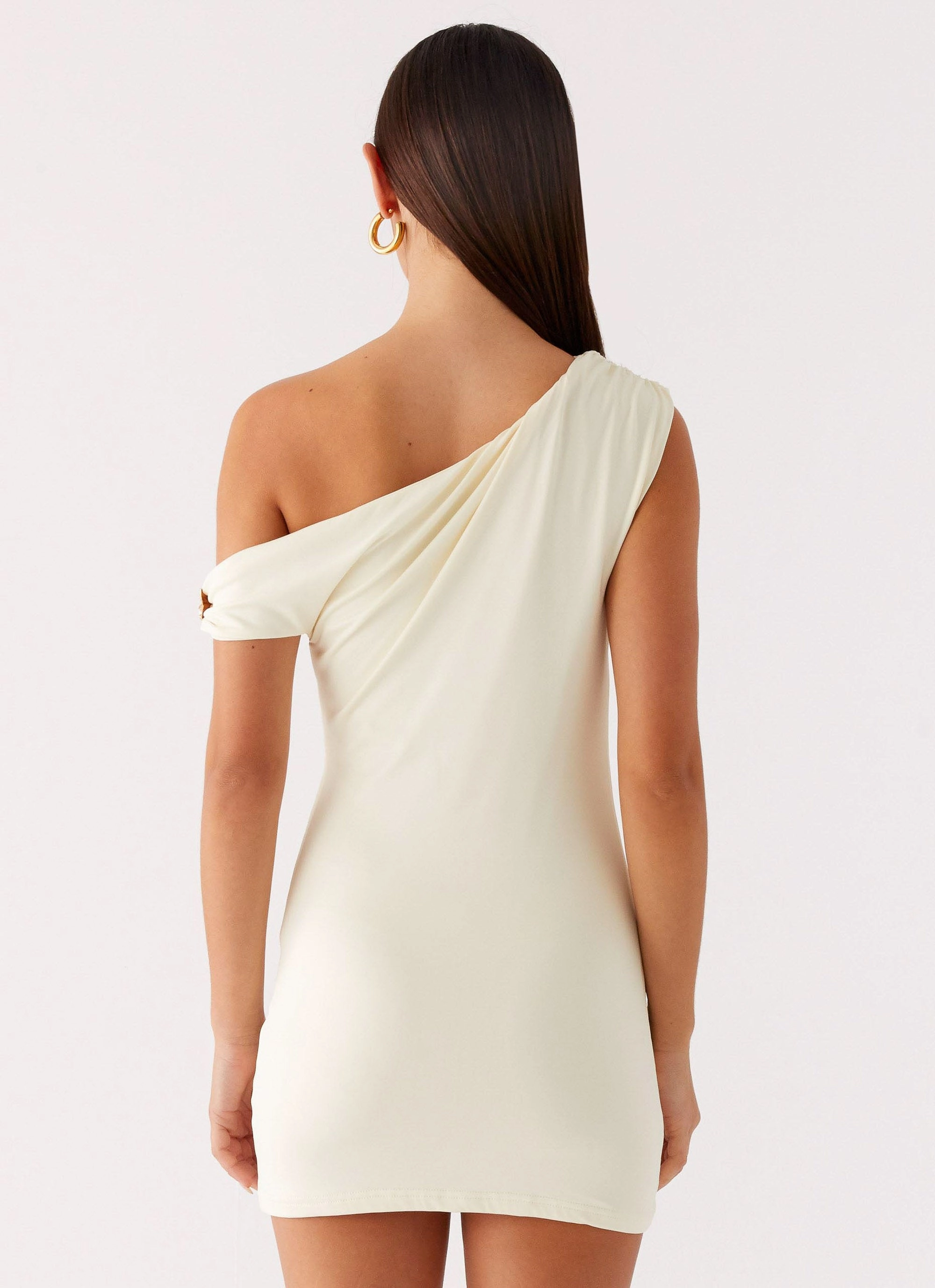 Classic Vibe Island Time Mini Dress - Yellow
