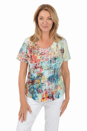 Petite Alina Short Sleeve Tee EcoCertified Textile