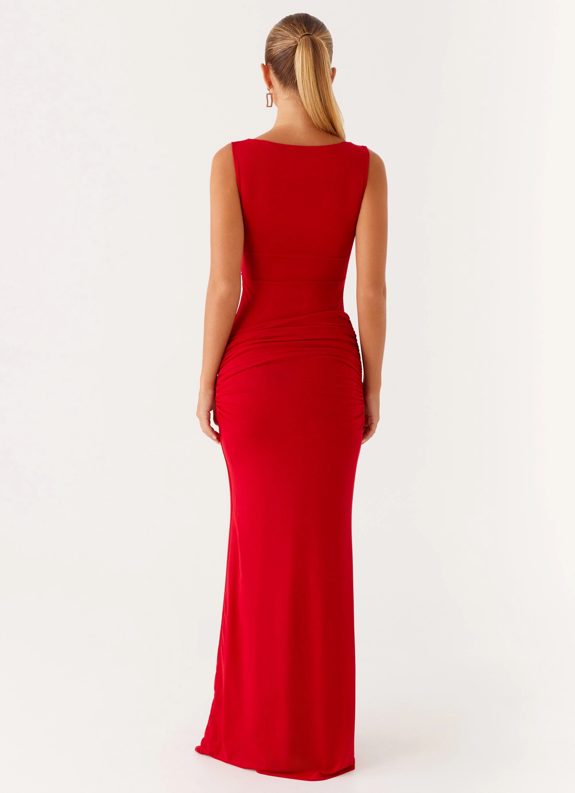 Missy Maxi Dress - Red Sunset Look