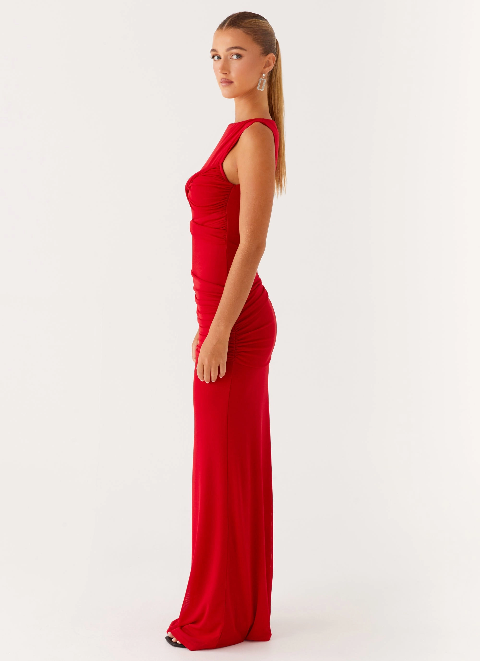 Missy Maxi Dress - Red Style Blend