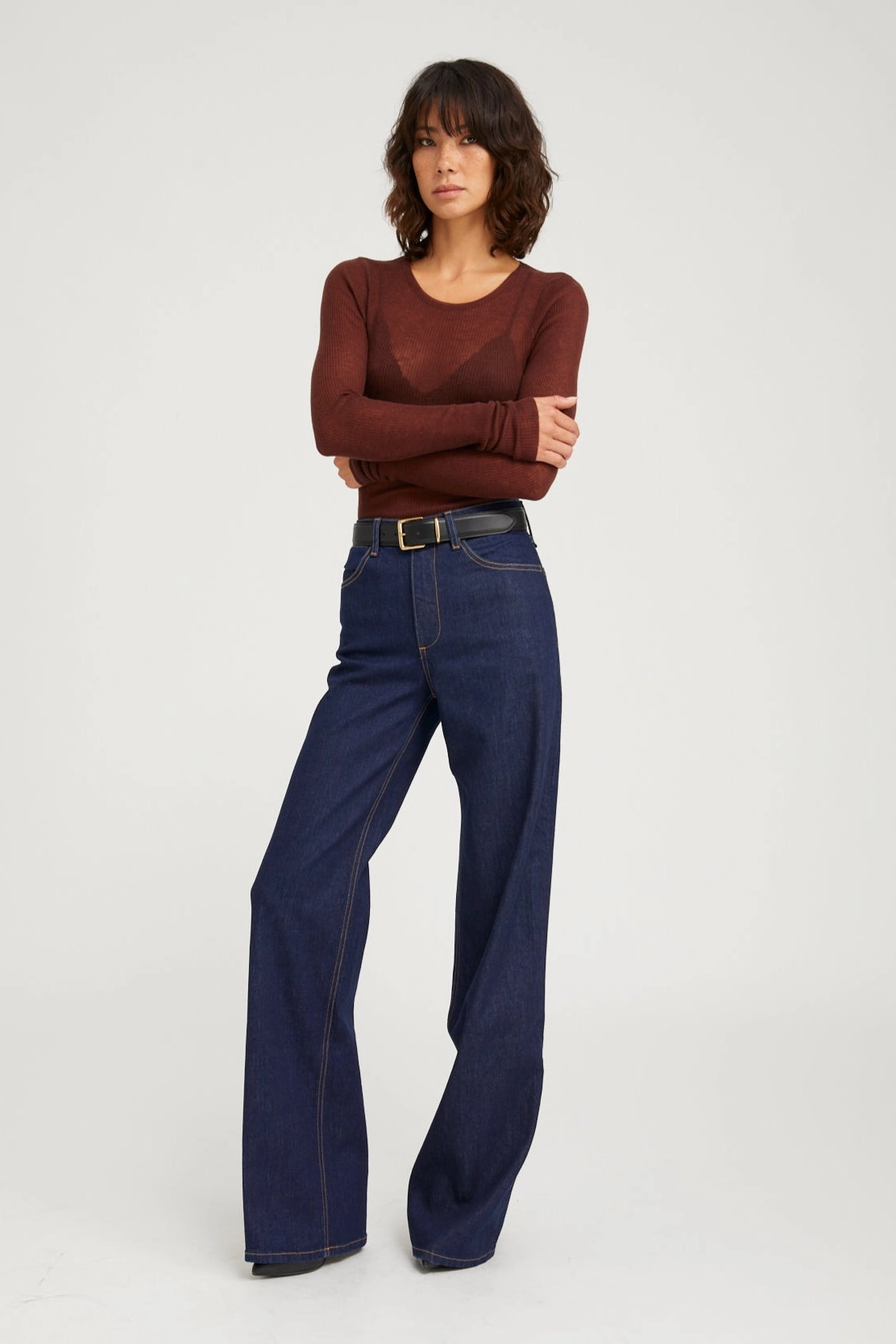 Stretch Fit Wear Joan Vintage Wide Leg Denim