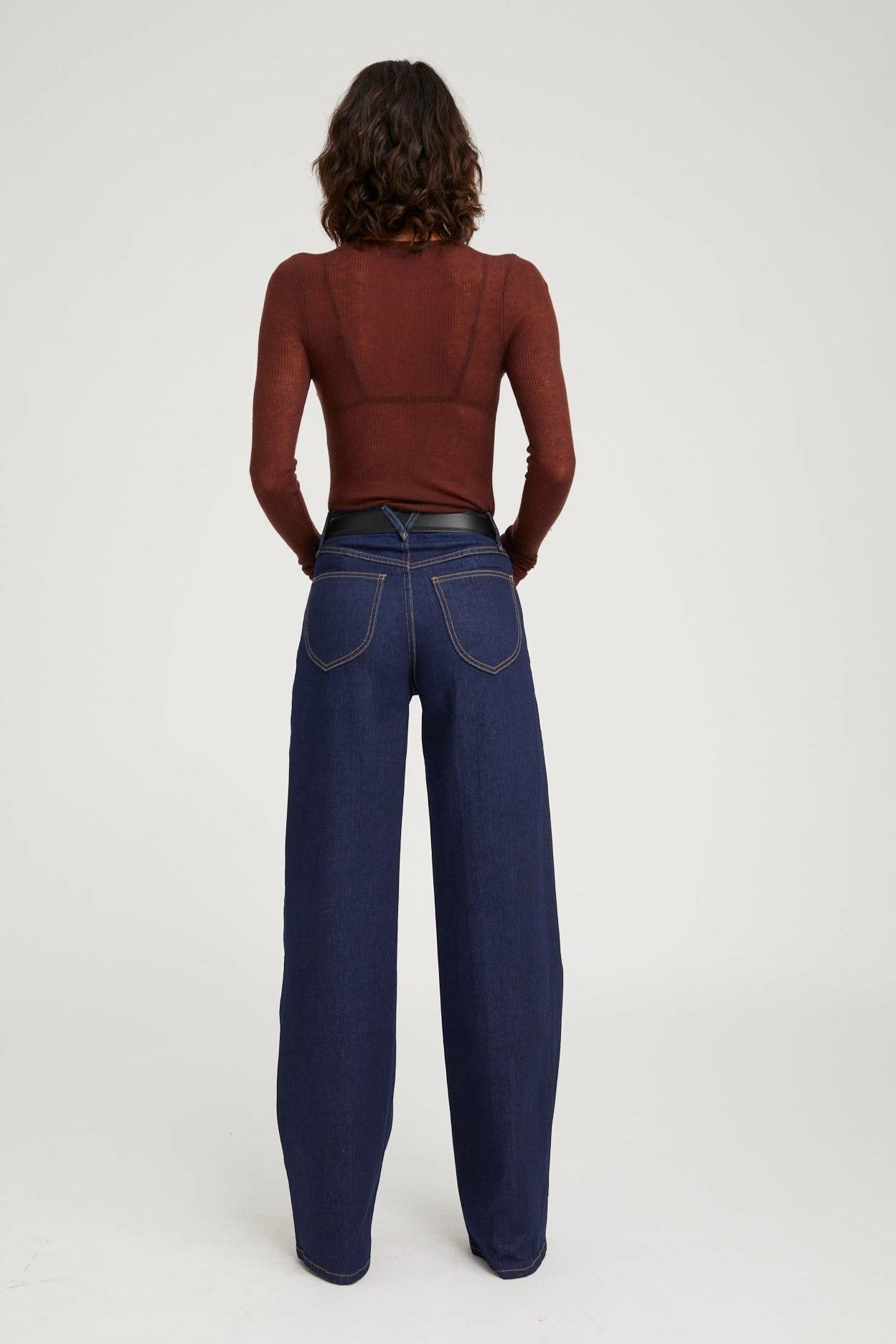 Joan Vintage Wide Leg Denim Casual Comfort Layers