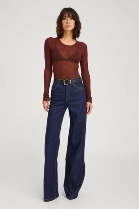 Joan Vintage Wide Leg Denim Hiking Gear hypoallergenic material