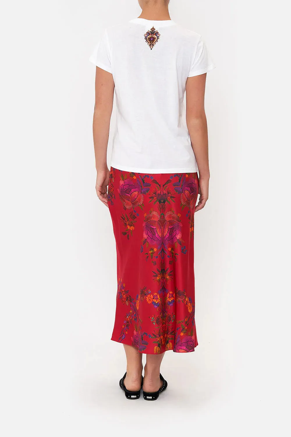 Slim Fit Round Neck T Shirt - Reign of Roses