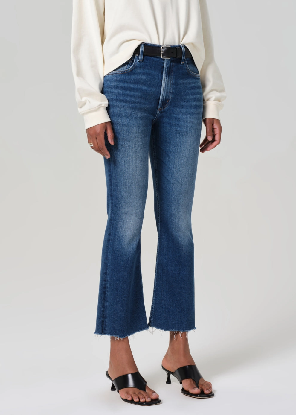 Foundation Wear Isola Mid Rise Cropped Boot in Ambry