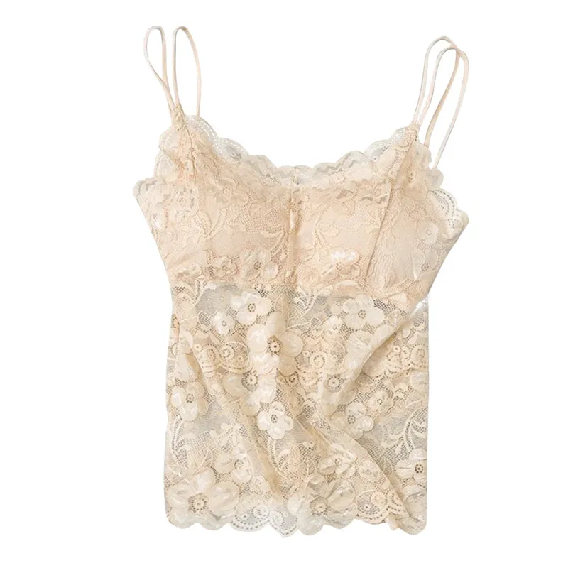 Sling Bottoming Anti-lighting Wrapped Chest Camisole