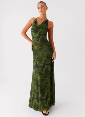 Dahliana Maxi Dress - Tropic Floral Casual Days Sophisticated Vibe