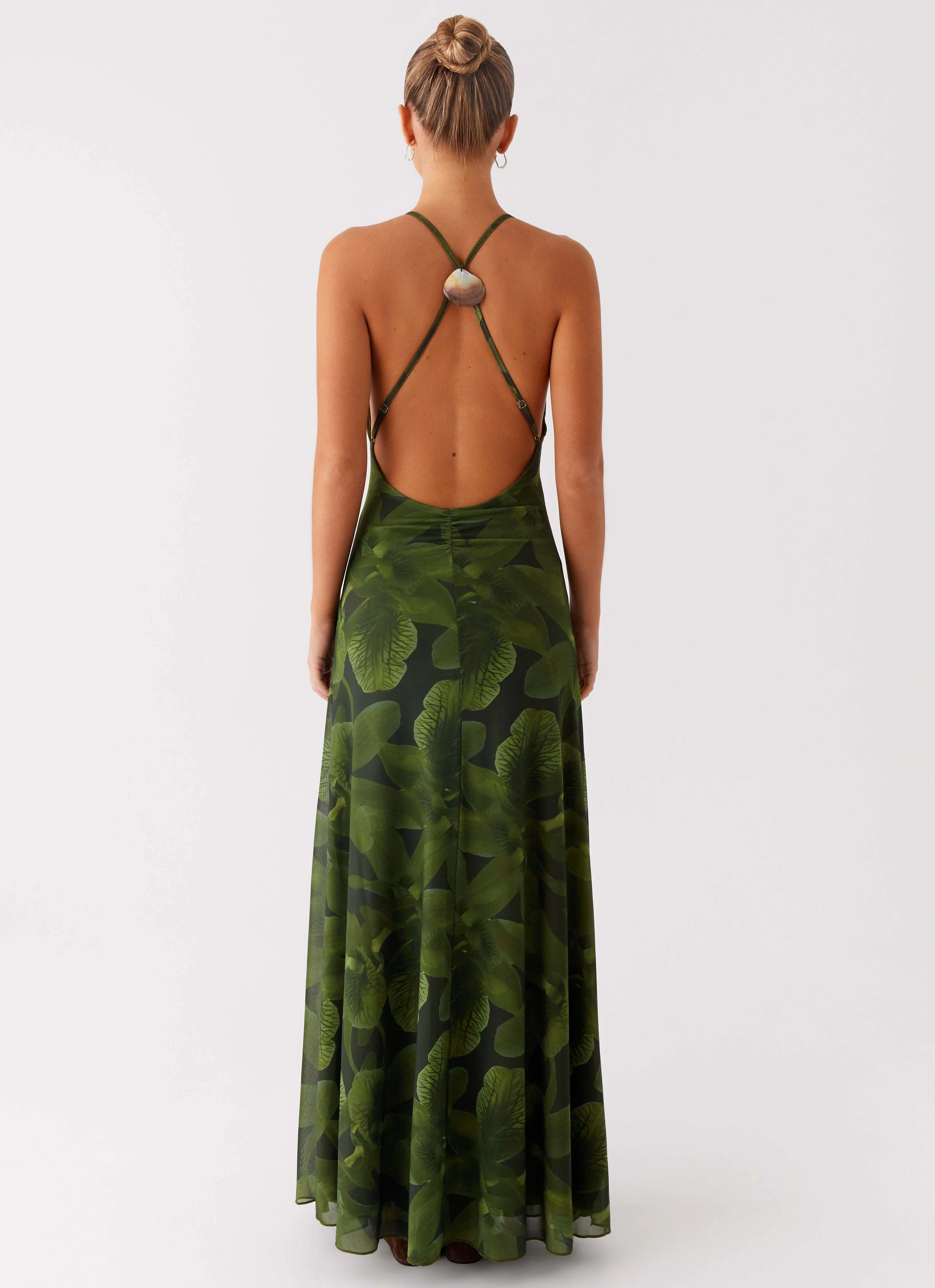 Dahliana Maxi Dress - Tropic Floral Trend Movement