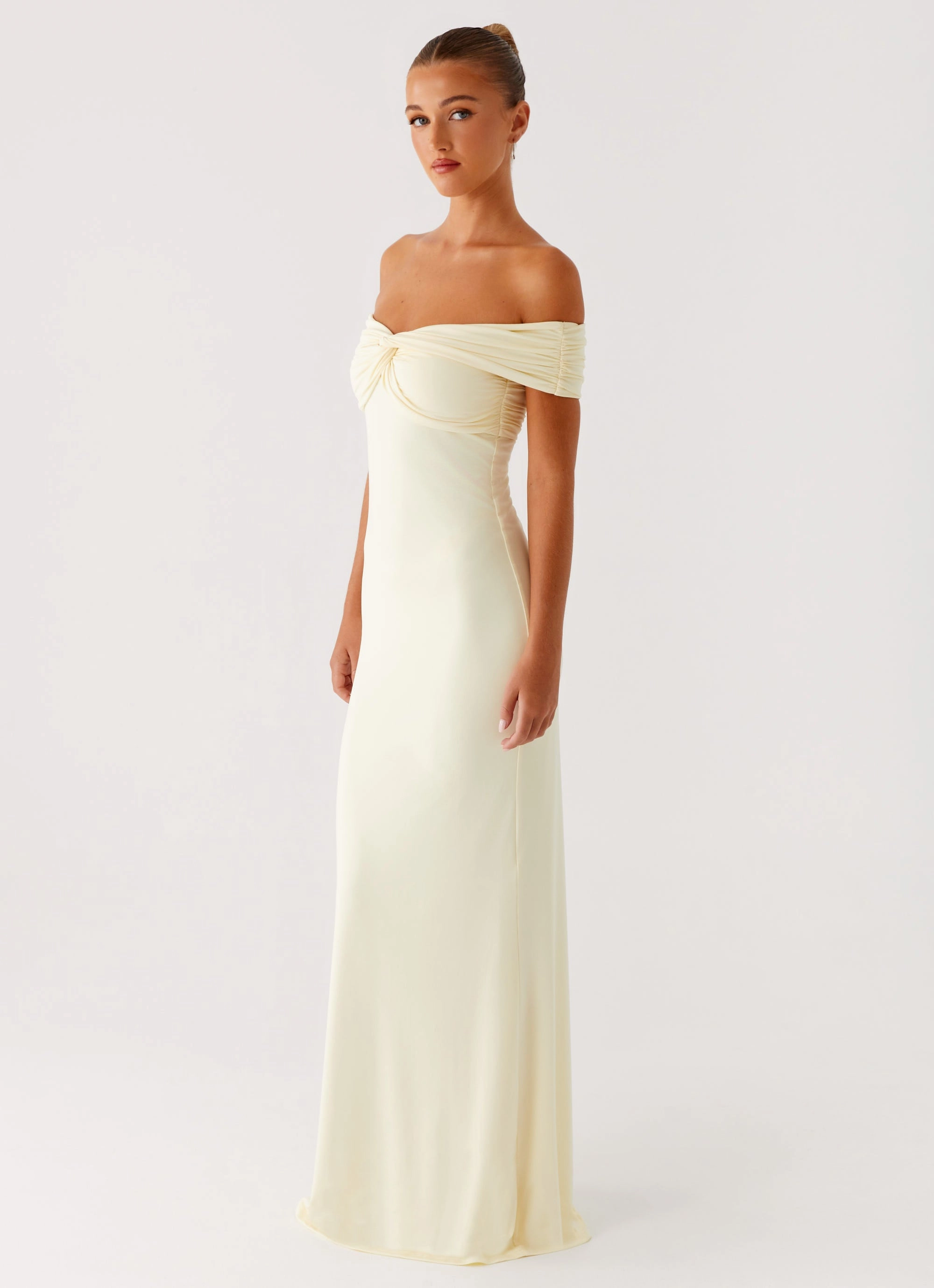 Countless Maxi Dress - Yellow MoistureWickingTechnology LayeredHemline
