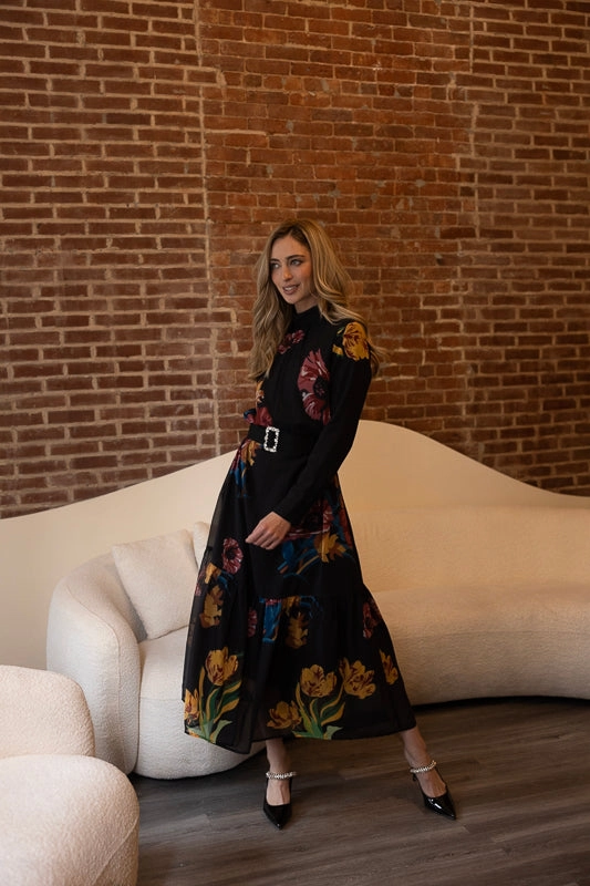 Amalie Dress Wrap Glow Chic Energy