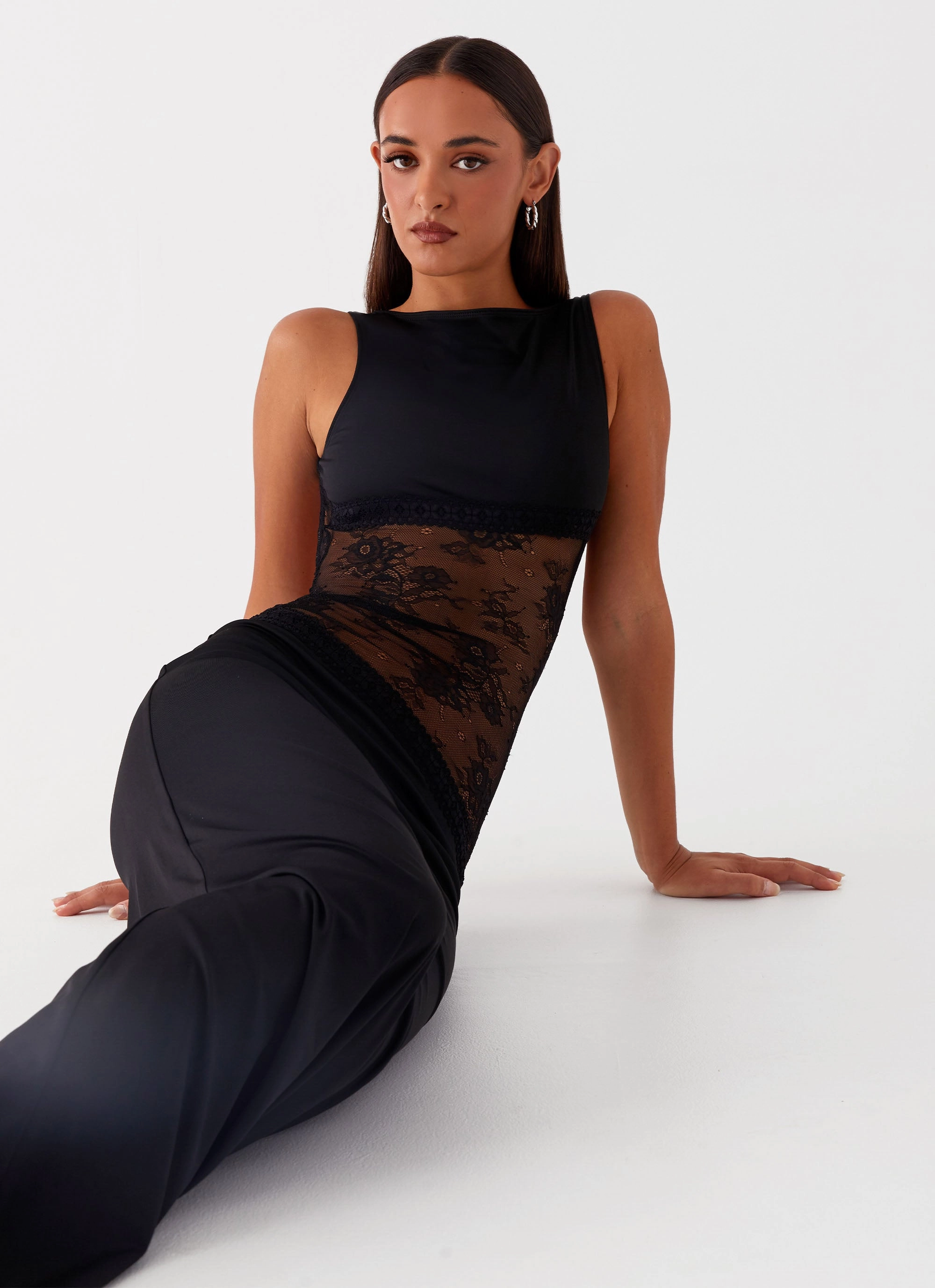 Evening Ready Lucinda Maxi Dress - Black