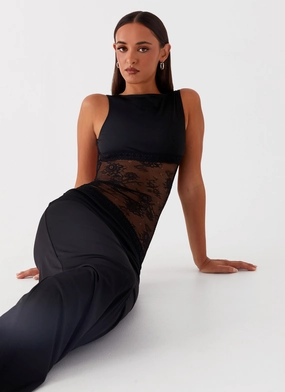 Evening Ready Lucinda Maxi Dress - Black