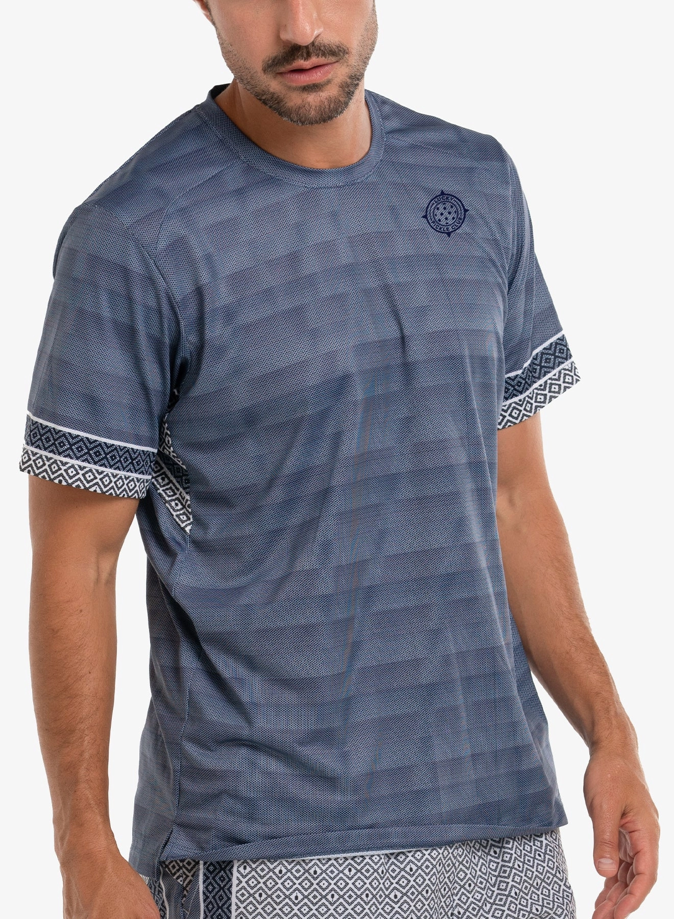 The Pickler Vented Short Sleeve Built In Filter Layer RibbedTrim