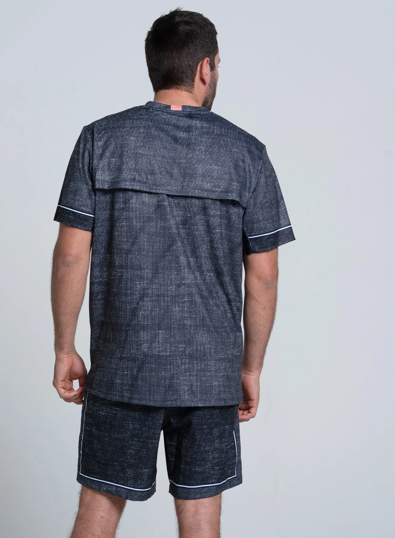 The Pickler Vented Short Sleeve VentilatedBackPanel Basic Sweatshirt