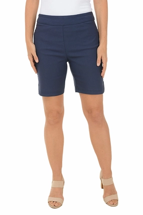 QuickAdjustStraps Bonded Seam Technology Snap Button Hem Pull-On Short