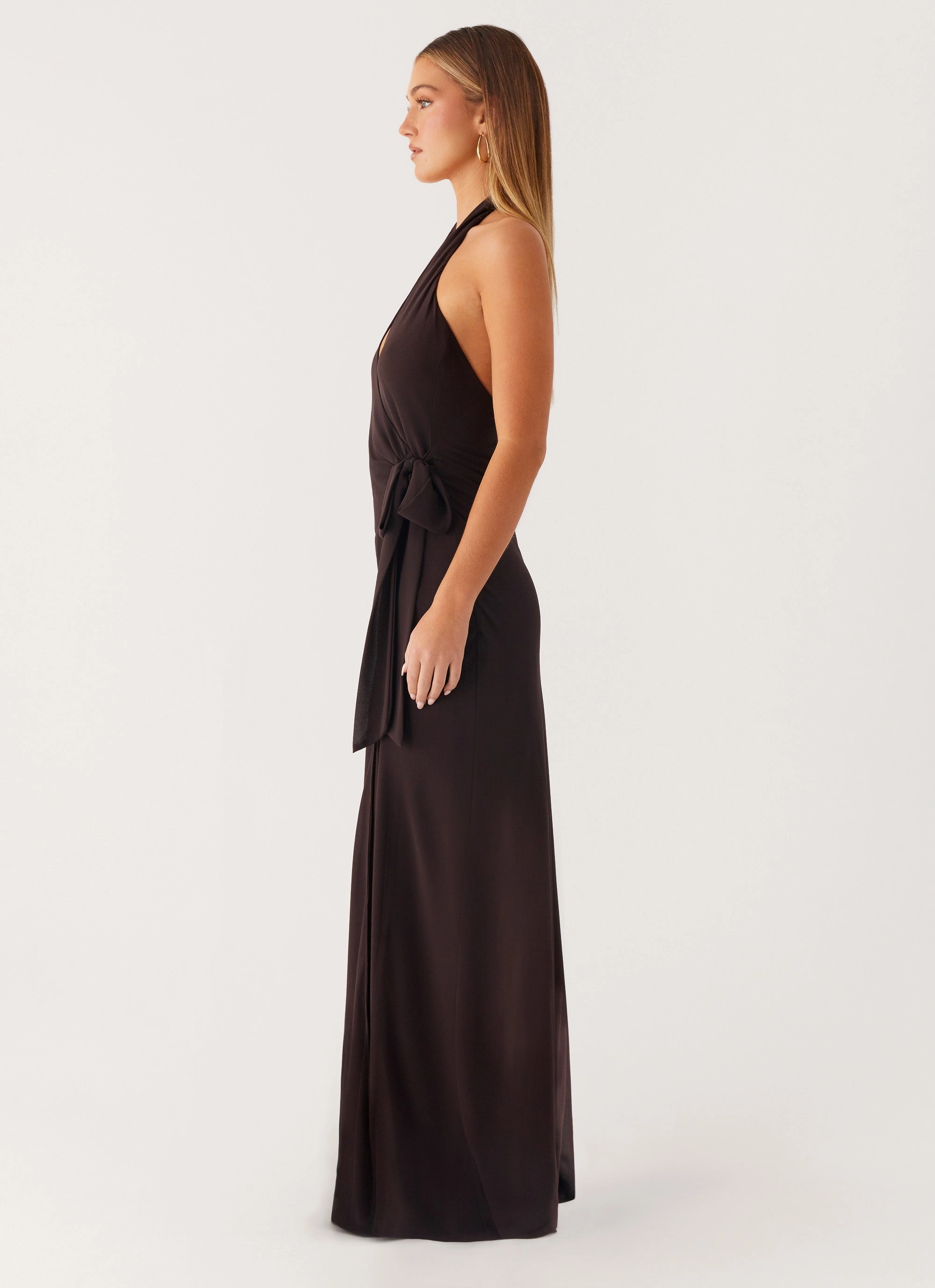 Soft Movement So Chic Maxi Dress - Cool Chocolate