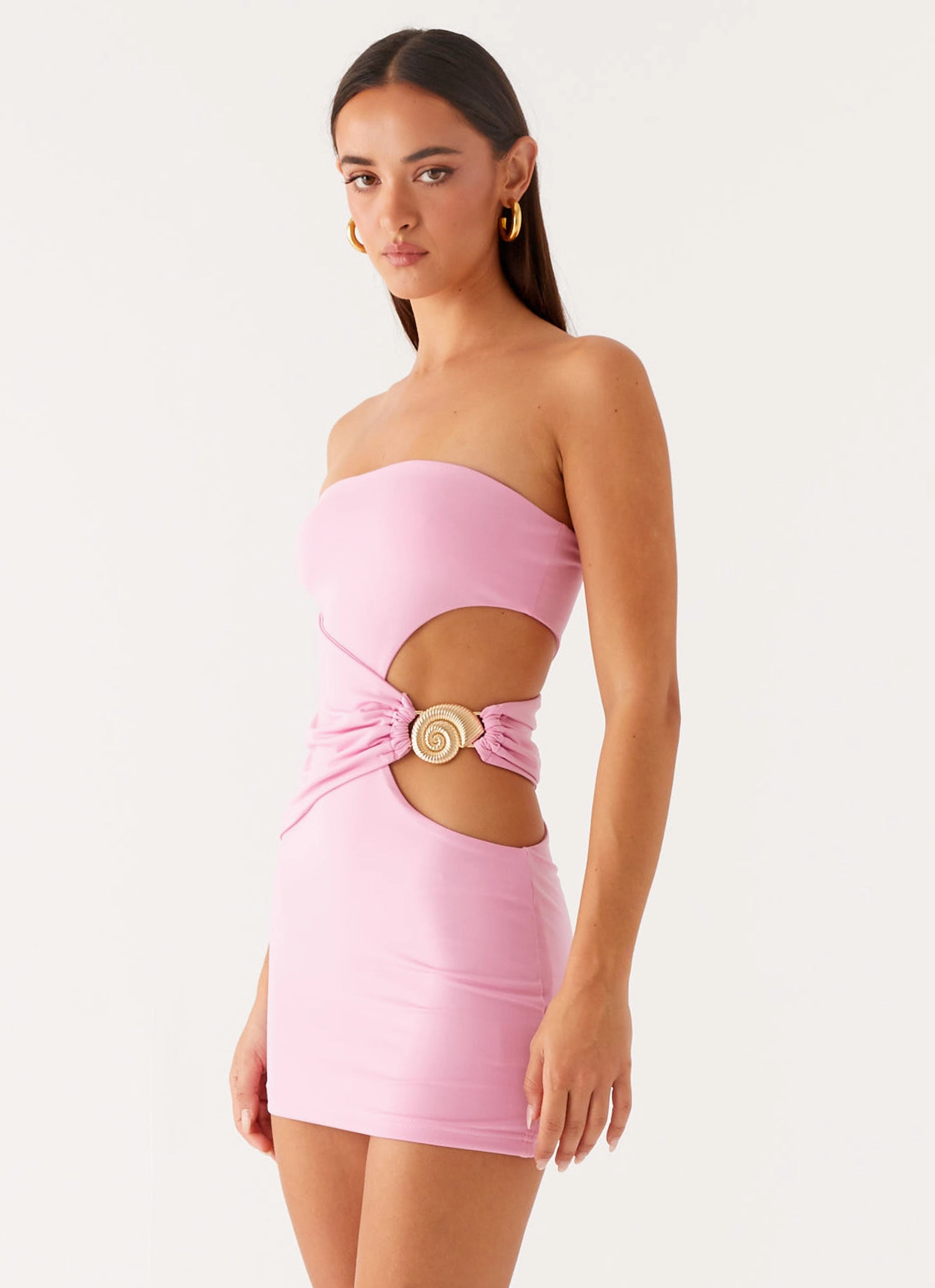 Whimsical Mood So Iconic Mini Dress - Pink