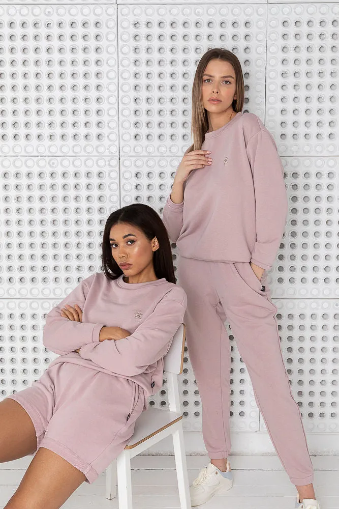 Sofa Killer women lounge wear with shorts option Pink