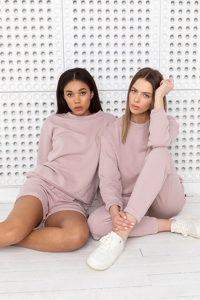Sofa Killer women lounge wear with shorts option Pink