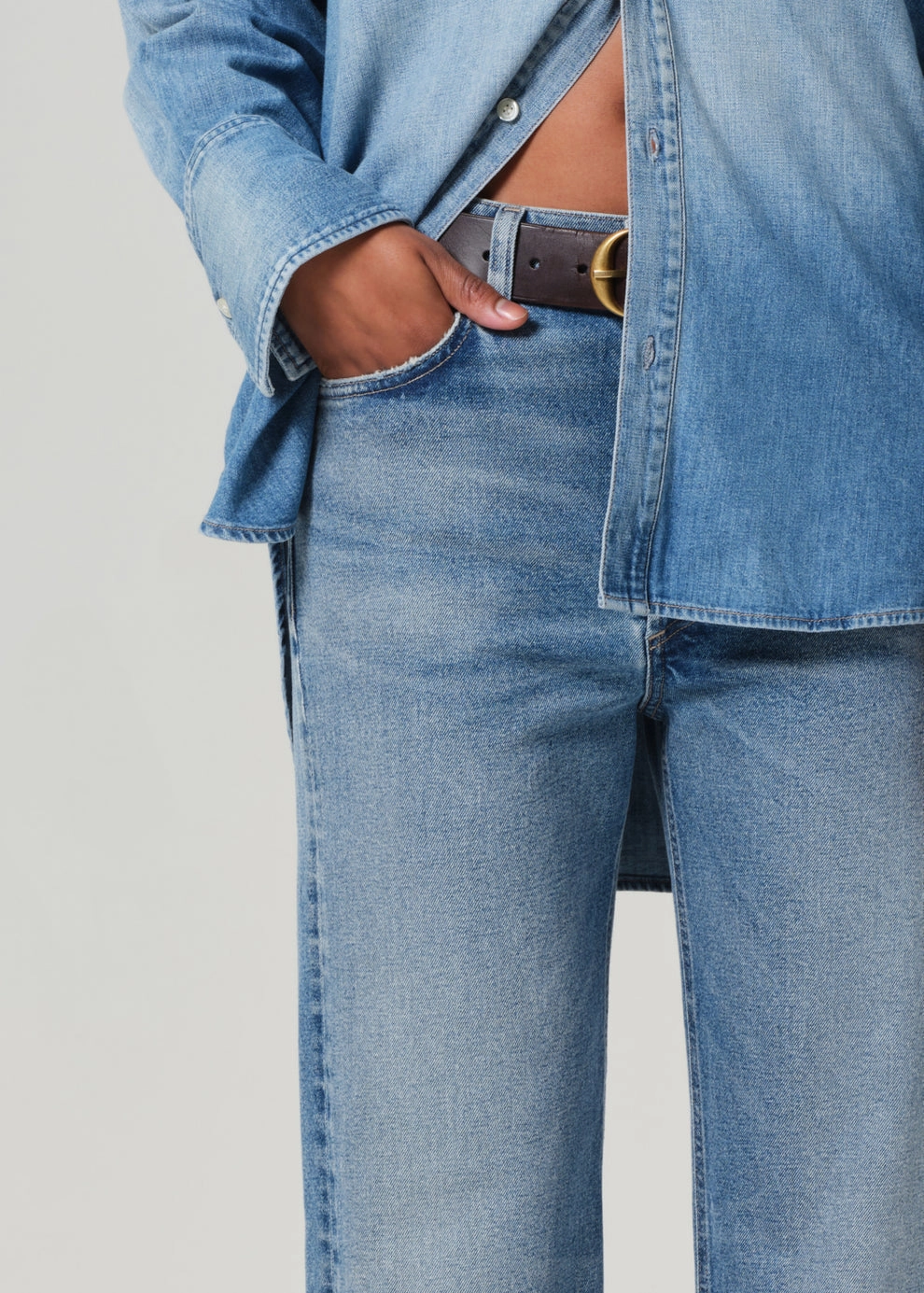 Delfina High Rise Straight in Elsinore Casual Dressing Everyday Fashion