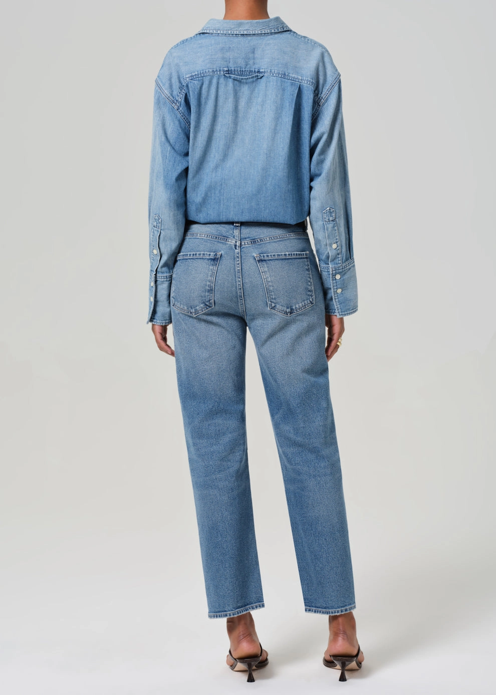 Clean Style Utility Style Delfina High Rise Straight in Elsinore